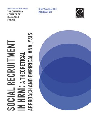 cover image of Social Recruitment in HRM
